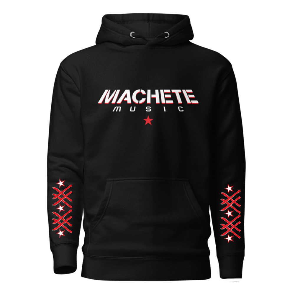 Machete 20th Anniversary Black Hoodie Front