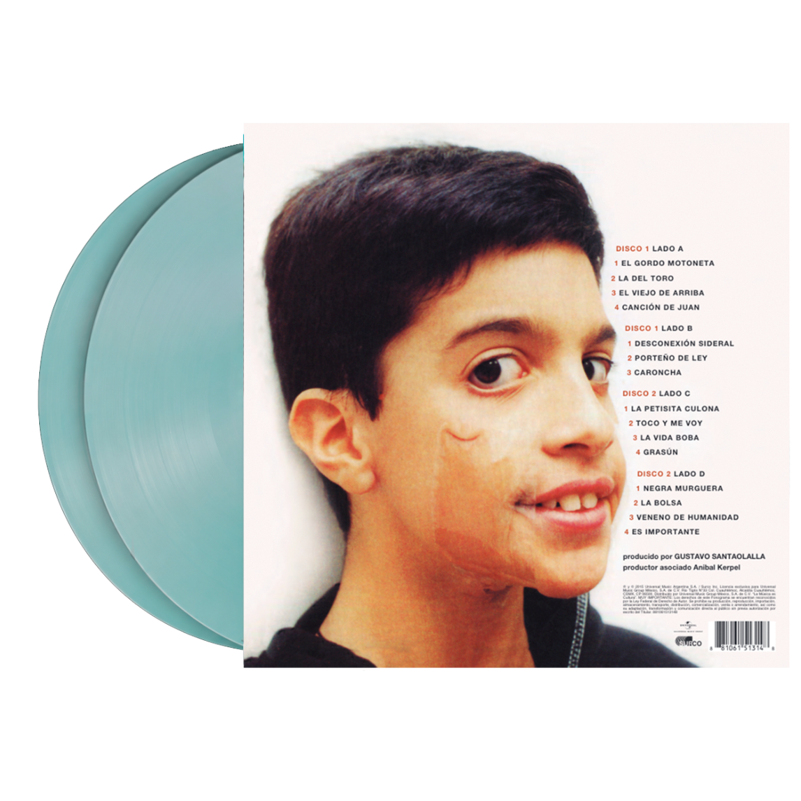 Hijos del Culo 2LP Vinyl back