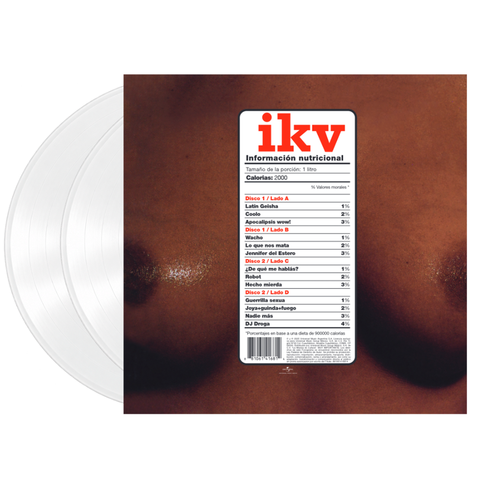 Leche 2LP Vinyl back