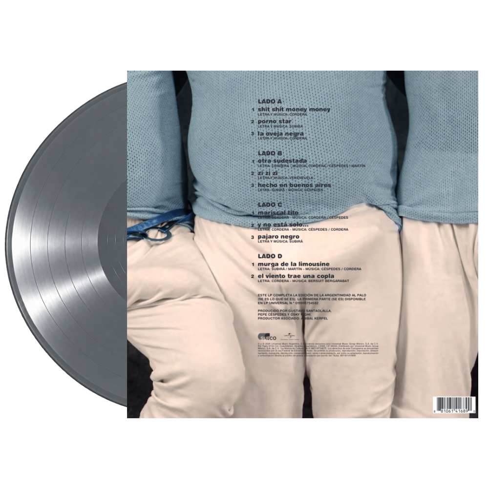 La Argentinidad al Palo (Lo Que Se Es) 2LP Vinyl back