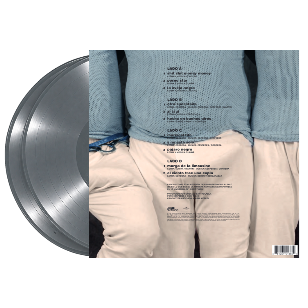 La Argentinidad al Palo (Lo Que Se Es) 2LP Vinyl back