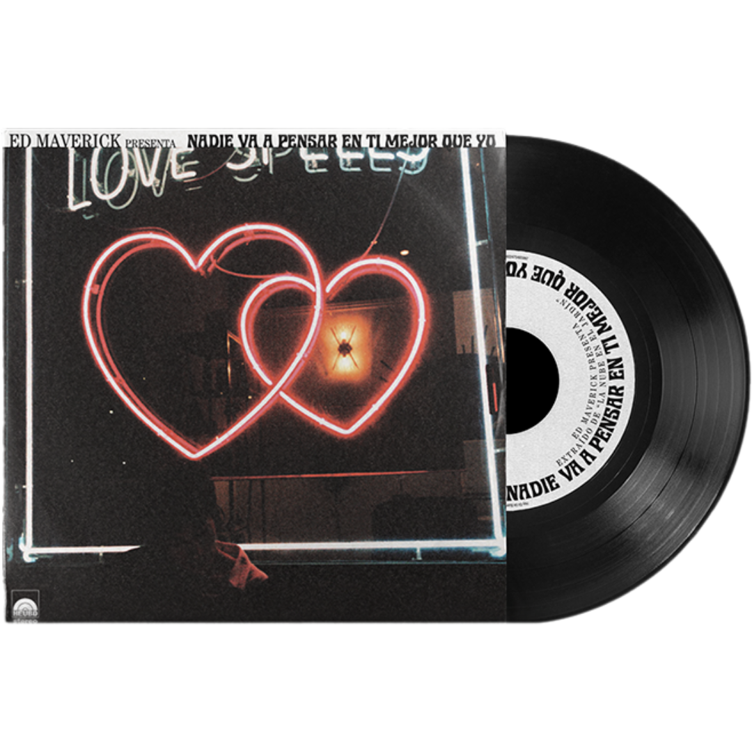 nadie va a pensar en ti mejor que yo (Black 7" Vinyl) Front