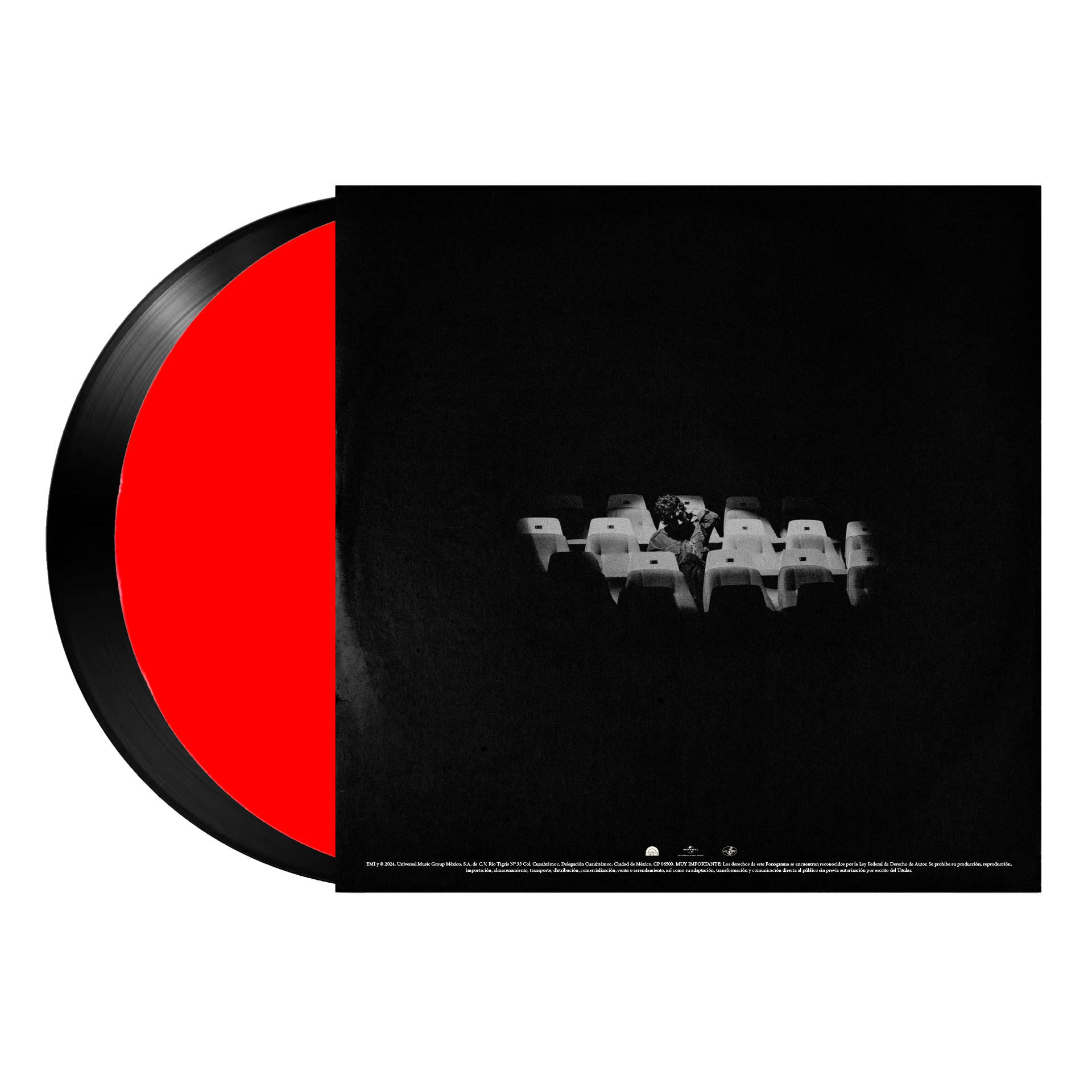 LA NUBE EN EL JARDÍN (En Vivo desde Sala Nezahualcóyotl) 2LP Duo Color Vinyl back