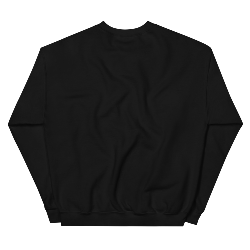 PREGUNTAS A LAS 11:11 Black Crewneck Back