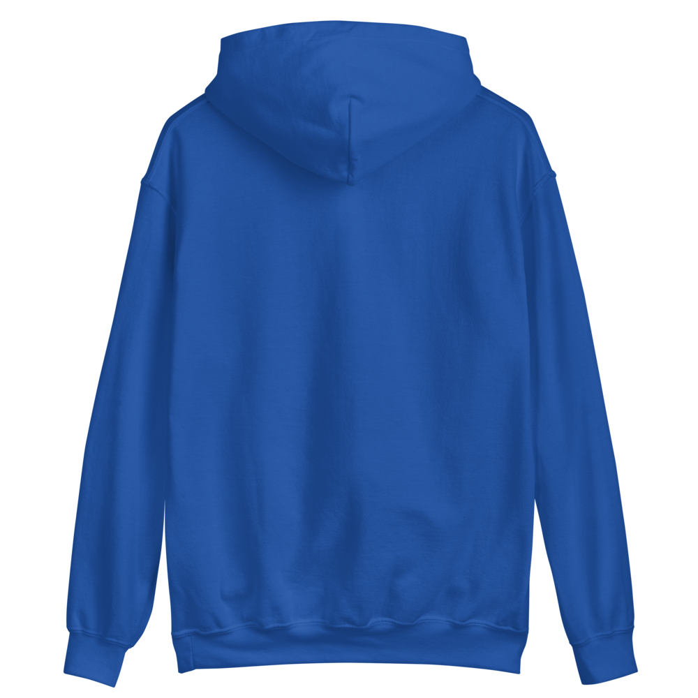 Pesimista Blue Hoodie Back