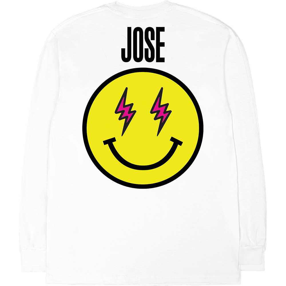 Smiley Long Sleeve - Universal Music Latin Official Store Smiley Long Sleeve - Universal Music Latin Official Store