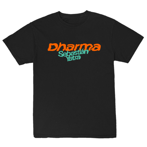 Dharma Logo T-Shirt (Black) - Universal Music Latin Official Store